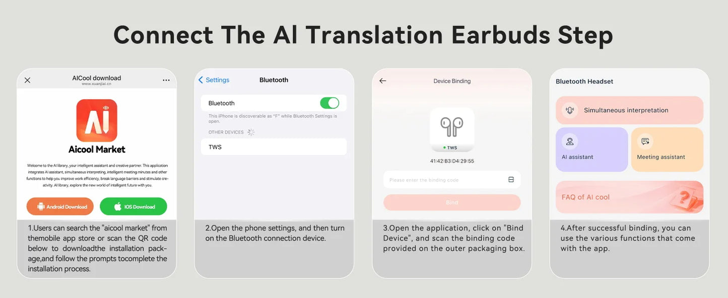 AI TranslateBuds 144